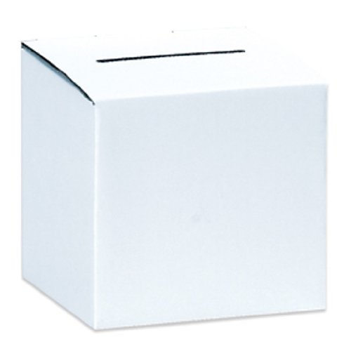 Corrugated Ballot Box, 10" x 10" x 9" CASE OF 10