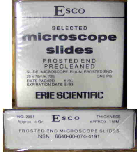Esco Microscope Slides